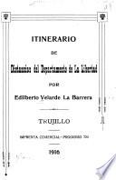 Itinerario de distancias del departamento de la Libertad