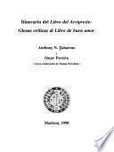 Itinerario del Libro del Arcipreste
