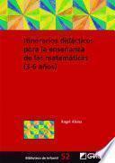 Itinerarios didácticos para la enseñanza de las matemáticas (3-6 años)