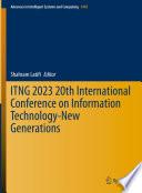 ITNG 2023 20th International Conference on Information Technology-New Generations