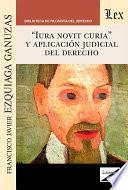 Iura novit curia y aplicación judicial del derecho