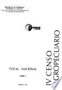 IV censo agropecuario