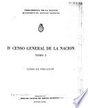 IV censo general de la Nación