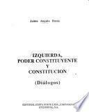 Izquierda, poder constituyente y constitución