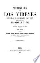 J. A. Manso de Velasco, conde de Superunda [1761]; M. Amat y Yunient [1773