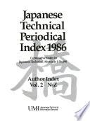 Japanese Technical Abstracts