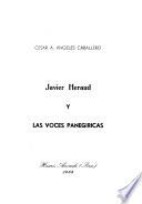 Javier Heraud y las voces panegíricas