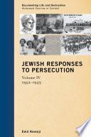 Jewish Responses to Persecution
