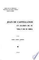 Joan de Castellanos