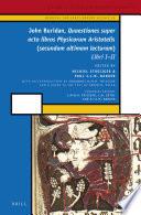 John Buridan, Quaestiones super octo libros Physicorum Aristotelis (secundum ultimam lecturam)