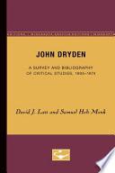 John Dryden