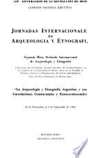 Jornadas Internacionales de Arqueología y Ethnografía