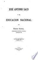 José Antonio Saco y la educación nacional