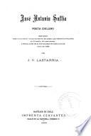 José Antonio Soffia, poeta chileno