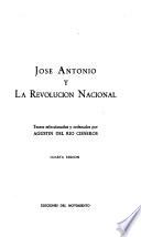 José Antonio y la revolución nacional