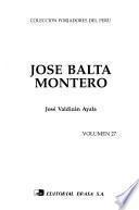 José Balta Montero