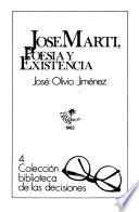 José Martí, poesía y existencia