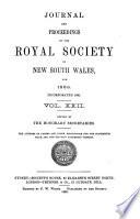 Journal and Proceedings of the Royal Society of New South Wales