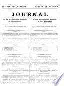 Journal de la ... Assemblée de la Société des Nations, Genève