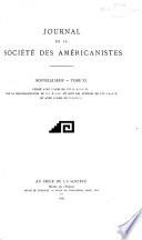 Journal de la Société des américanistes