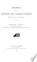 Journal de la Société des américanistes