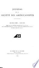 Journal de la Société des américanistes