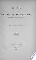 Journal de la Société des américanistes