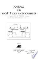 Journal de la Société des américanistes