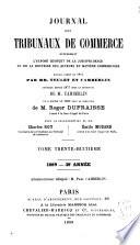 Journal des tribunaux de commerce