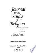 Journal for the Study of Religion