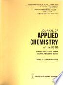 Journal of Applied Chemistry of the USSR.