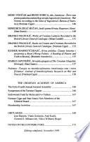 Journal of Croatian Studies