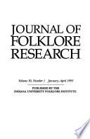Journal of Folklore Research