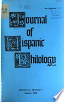 Journal of Hispanic Philology