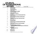 Journal of International Affairs