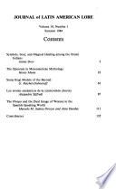 Journal of Latin American Lore