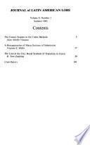Journal of Latin American Lore