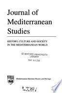 Journal of Mediterranean Studies