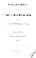 Journal of Proceedings of the ... Annual Encampment of the Sons of Veterans, U.S.A.