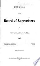 Journal of Proceedings of the County Legislature of the County of Rensselaer