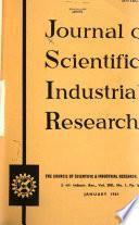 Journal of Scientific & Industrial Research