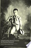 Journal of the American Society for Psychical Research