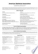 Journal of the American Statistical Association