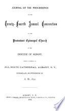 Journal of the ... Annual Convention, Diocese of Albany