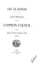 Journal of the Common Council of the City of Detroit