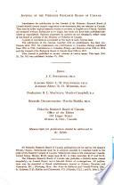 Journal of the Fisheries Research Board of Canada