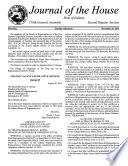 Journal of the House of Representatives of the State of Indiana at Their ... Session