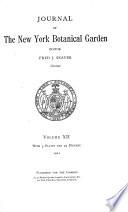 Journal of the New York Botanical Garden