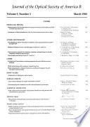 Journal of the Optical Society of America