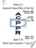 Journal of the Political Science Association of Puerto Rico
